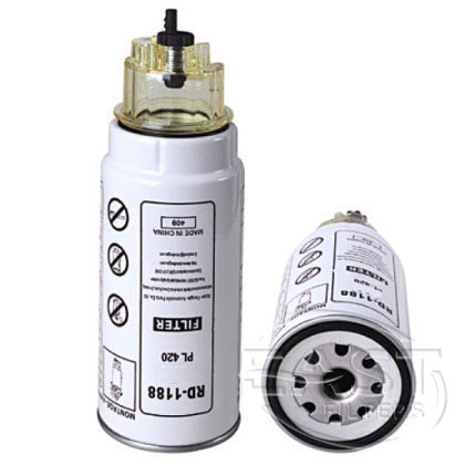 تصفية الوقود PL420 مع صحن