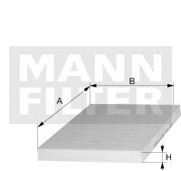 Cabin Air Filter CUK 2622