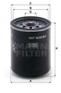 Oil Filter WP 920/80