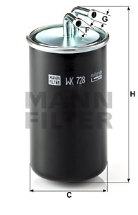 Fuel Filter WK 728