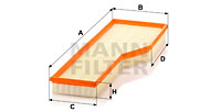 Air Filters C 54 165