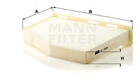 Cabin Air Filter CU 2939