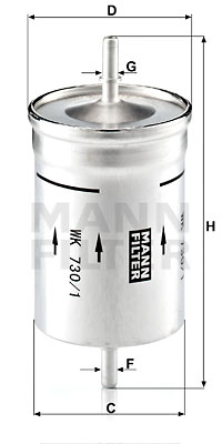 Fuel Filter WK 730/1