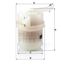 Fuel Filter WK 44/6