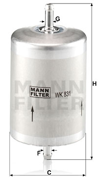 Fuel Filter WK 831