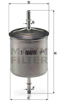 Fuel Filter WK 832/2