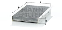 Cabin Air Filter CUK 2747